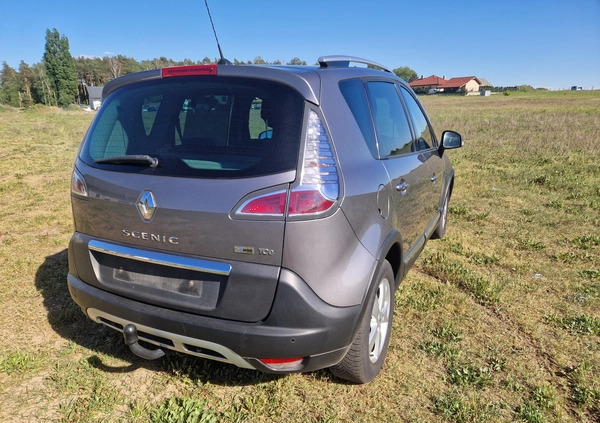 Renault Scenic cena 15000 przebieg: 189000, rok produkcji 2014 z Chodzież małe 379